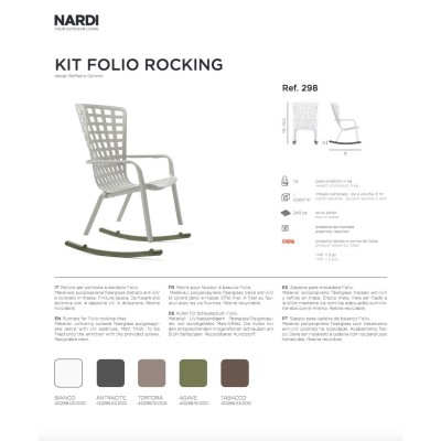 Kit Folio Rocking scheda tecnica