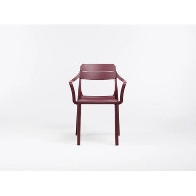 sedia Cassia Armchair colore Borgogna