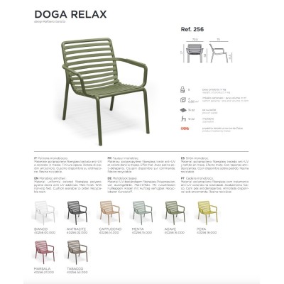 Doga Relax scheda tecnica