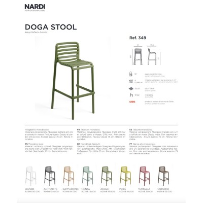 Doga Stool scheda prodotto