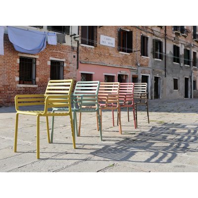 Doga Armchair colore pera, menta, cappuccino, menta e tabacco