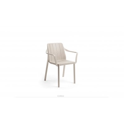 sedia Tiberina Armchair colore corda