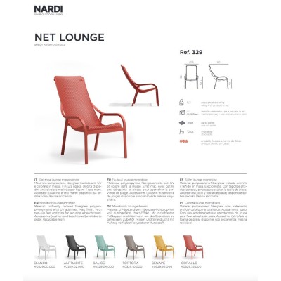 Net Lounge scheda prodotto