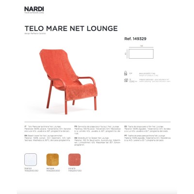 Telo Mare Net Longe scheda prodotto