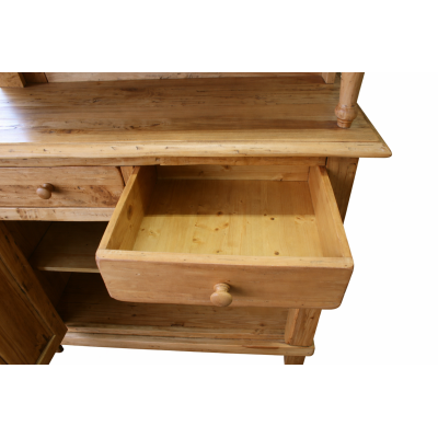 credenza con alzata Dolomiti - particolare