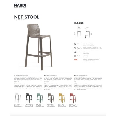 Net Stool scheda prodotto