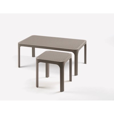 Net Table 40 e Net Table 100 colore Tortora