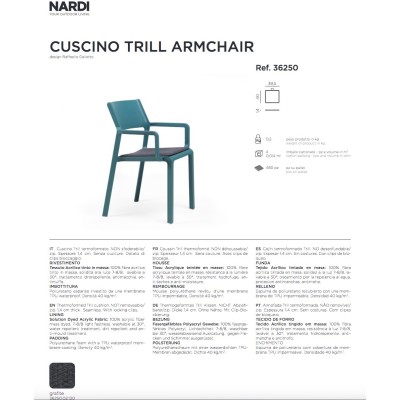 Cuscino Trill Armchair scheda prodotto