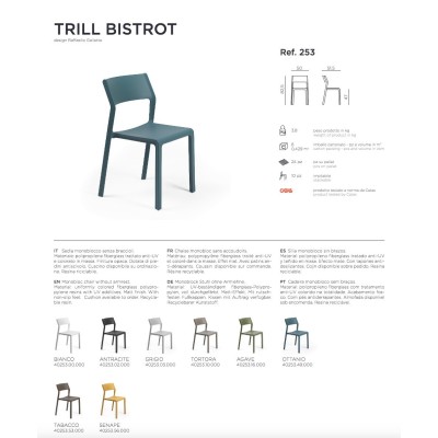 Trill Bistrot scheda prodotto