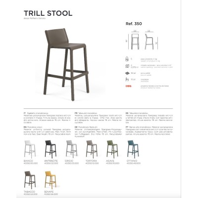 Trill Stool scheda prodotto