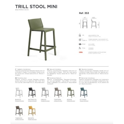 Trill Stool Mini scheda prodotto