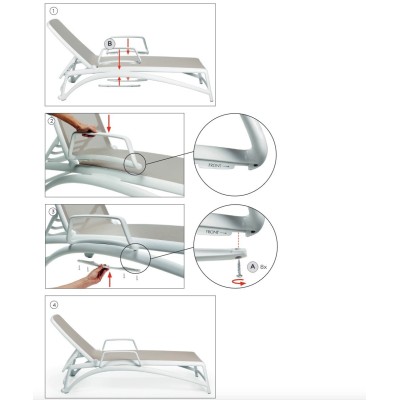 Braccioli Atlantico istruzioni per assemblaggio