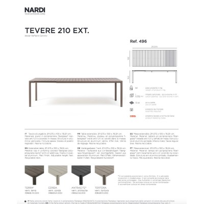 Tevere 210 Extensible scheda prodotto