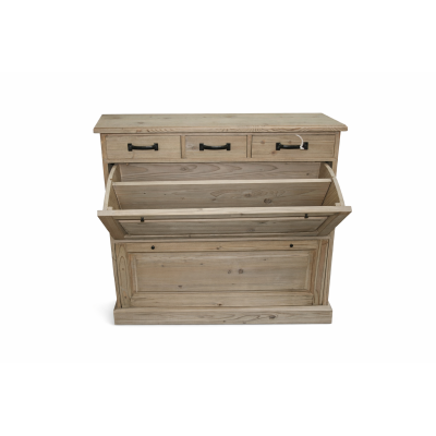 scarpiera in pino modello Londra