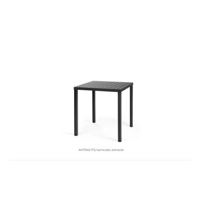 tavolo Cube 70 x 70 colore Antracite