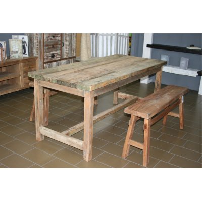 tavolo Old Wood e panca telgede