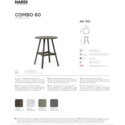 tavolo Combo 70 scheda prodotto