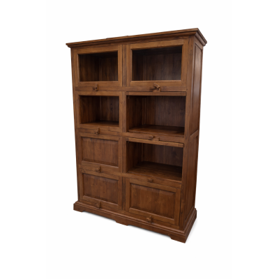 dispensa coloniale Balinese - particolare sistema di apertura a scomparsa