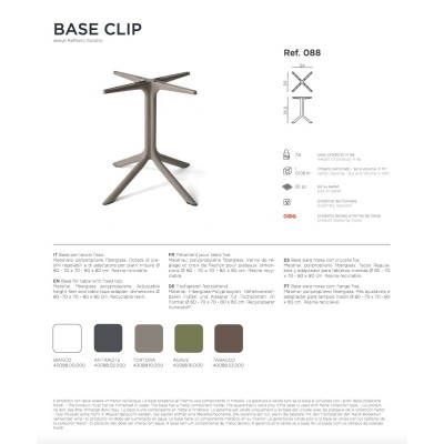 Base Clip scheda prodotto