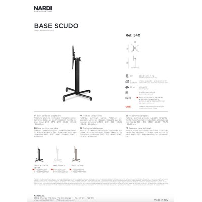 Base Scudo scheda prodotto