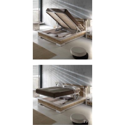 fondo per letto in bambù contenitore