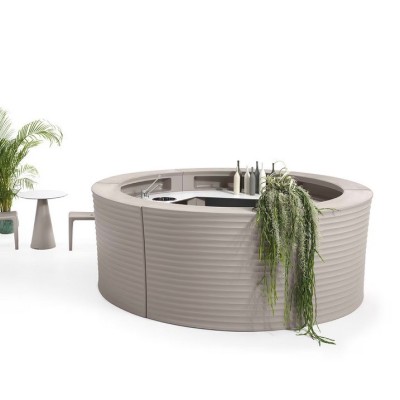 composizione con 6 Hangar60 colore standard Ambra (AMB)
