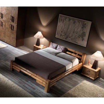 comodino TSU 2 cassetti miele antico