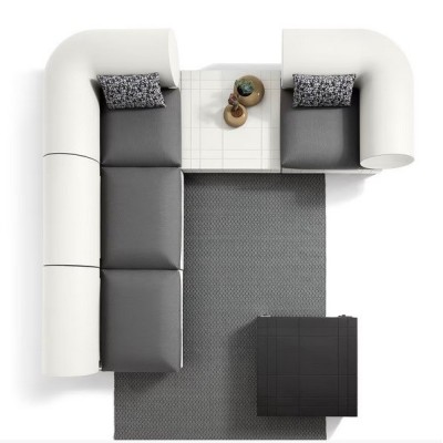 composizione  Rhor 4 colore Perla