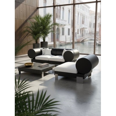 Rhor Combo 2 colore on demand Onice con Rhor Sofa