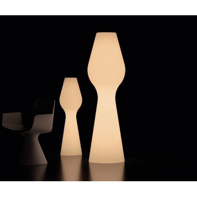 Lampade Stripes colore Alb luminous (alabastro) altezza 110 e 170