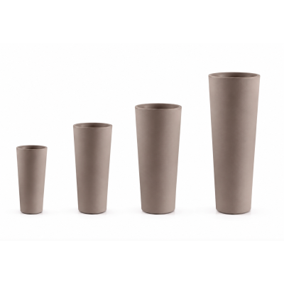 set Fioriere Gaia Round cache-pot