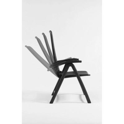 poltrona Darsena  colore antracite reclinabile