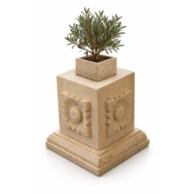 Piedistallo in pietra Girasole