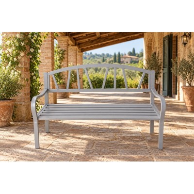 Panca Janelle colore grigio chiaro