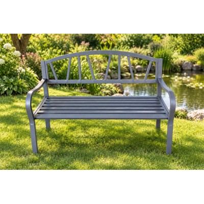 Panca Janelle colore grigio antracite