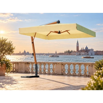 ombrellone a braccio Riviera Aluwood