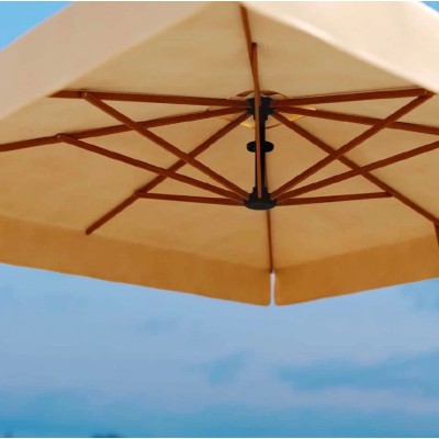ombrellone a braccio Riviera Aluwood