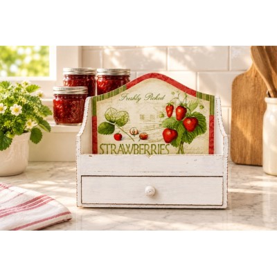 esempio di ambintazione Mensola con cassetto strawberries