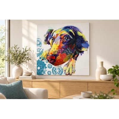 esempio di parete con Quadro Kira