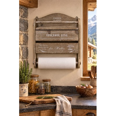 esempio applicativo di Portascottex Epicerie noce