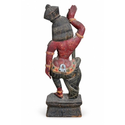 Statua Danzatrice Nepalese - retro