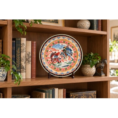 Piatto decorativo Cavalieri