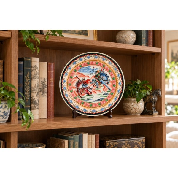 Piatto decorativo Cavalieri