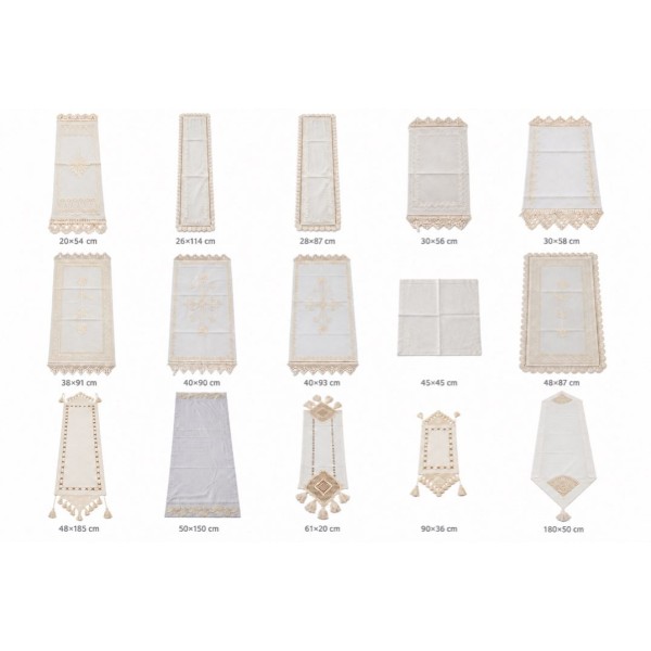 Centrotavola in cotone