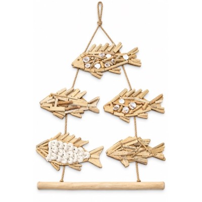 Decorazione Parete 5 Pesci