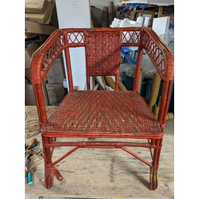 poltrona Liberty come si presentava all'arrivo - fronte