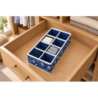 esempio di utilizzo di Porta intimo - blu