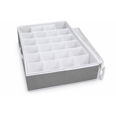 Porta intimo in TNT grande  - grigio