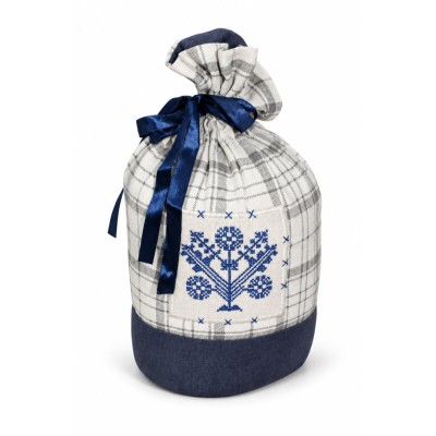 Fermaporte Sacco Blu Tondo