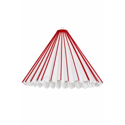 Lampadario di Carta - rosso